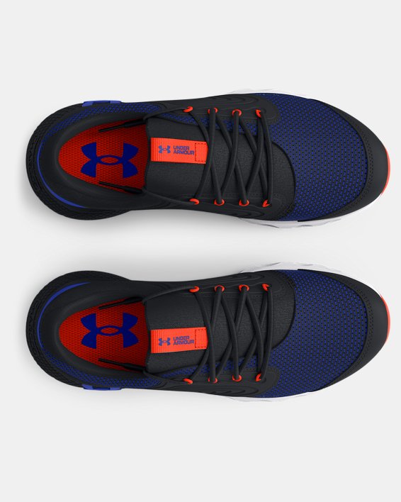 Boys' Grade School UA Charged Vantage 2 Running Shoes, Black, pdpMainDesktop image number 2